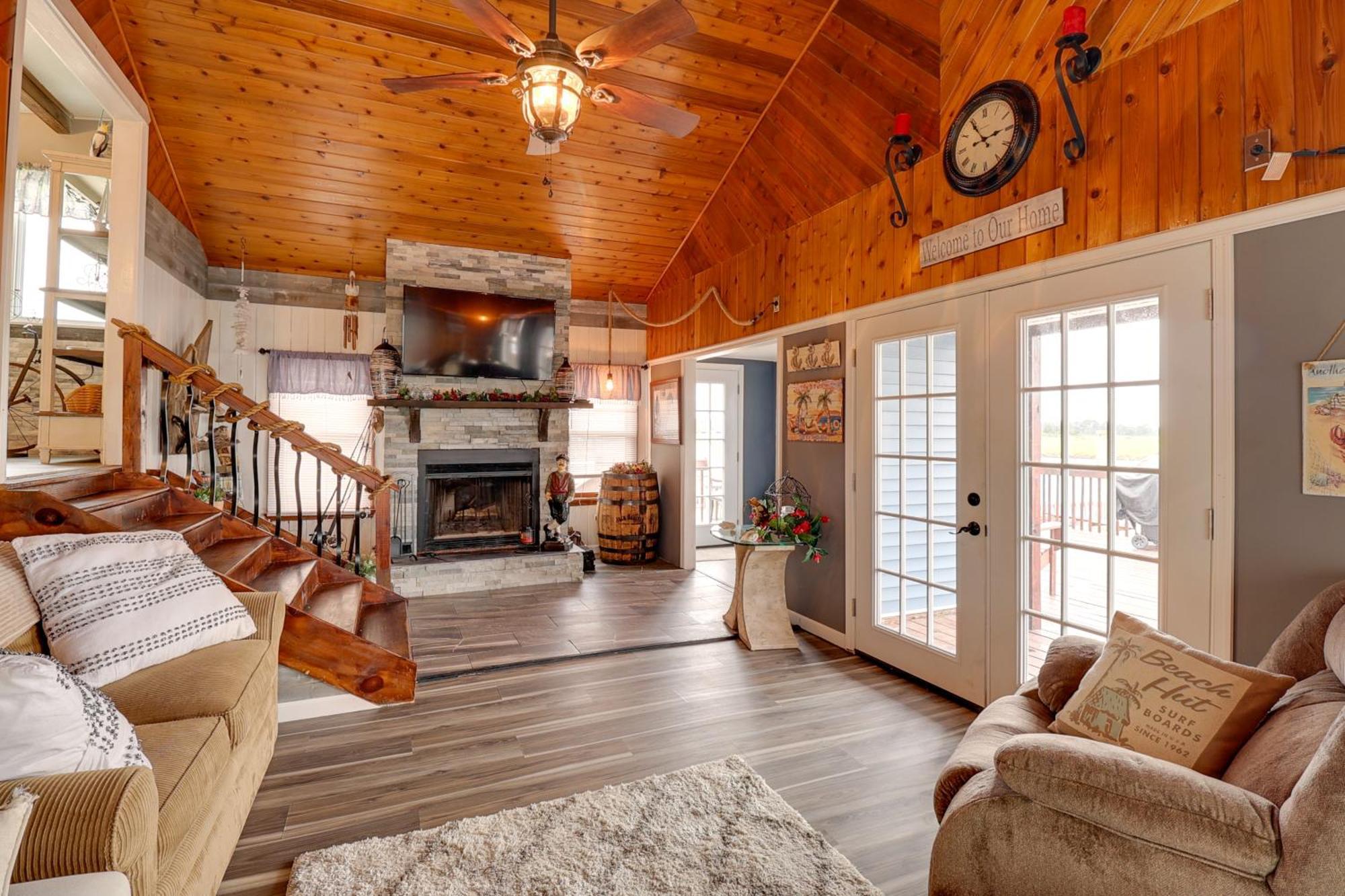 Oceanfront Milford Home With View And Boat Access Buitenkant foto