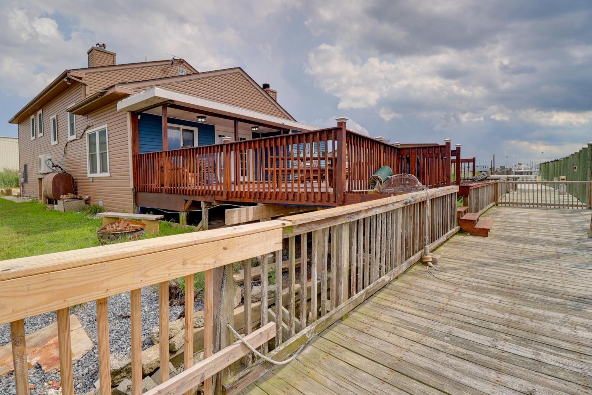 Oceanfront Milford Home With View And Boat Access Buitenkant foto